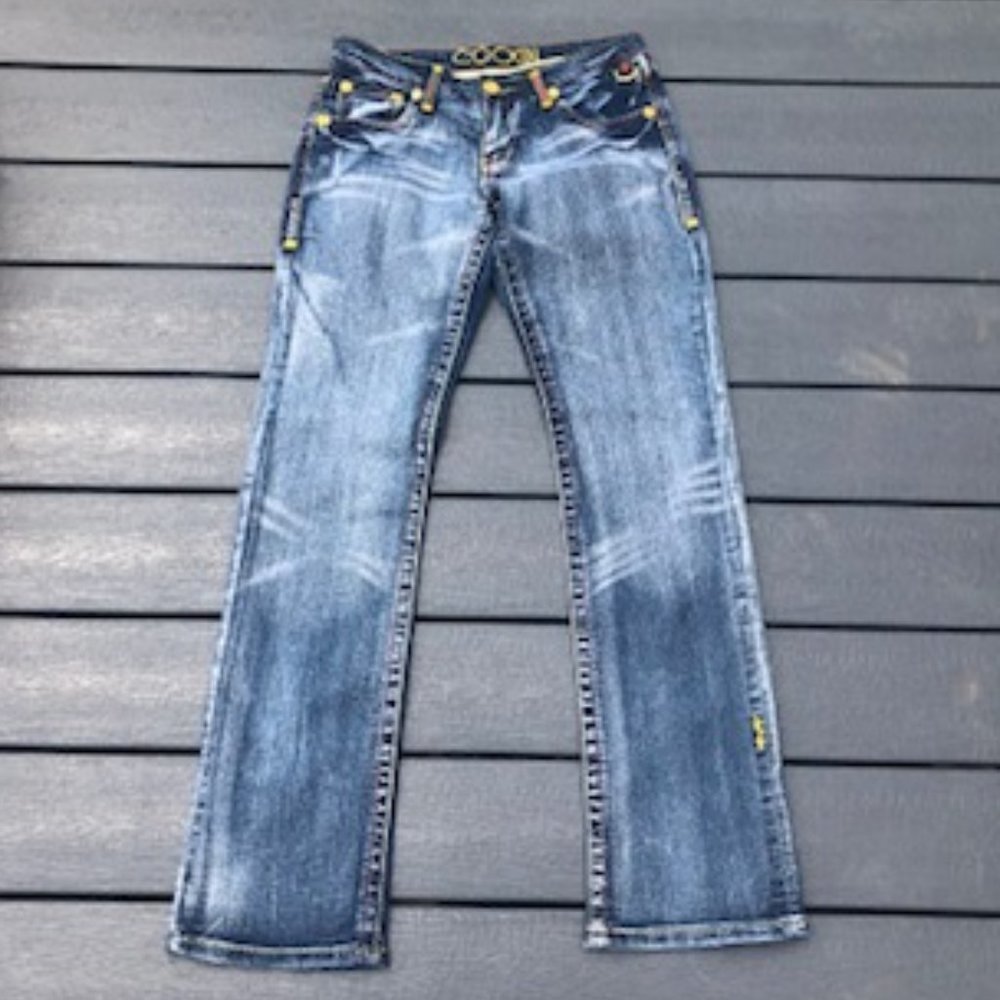 Vintage Coogi Women's 7/8 Boot cut jeans PRICE IS FIRM !! - Picture 4 of 6